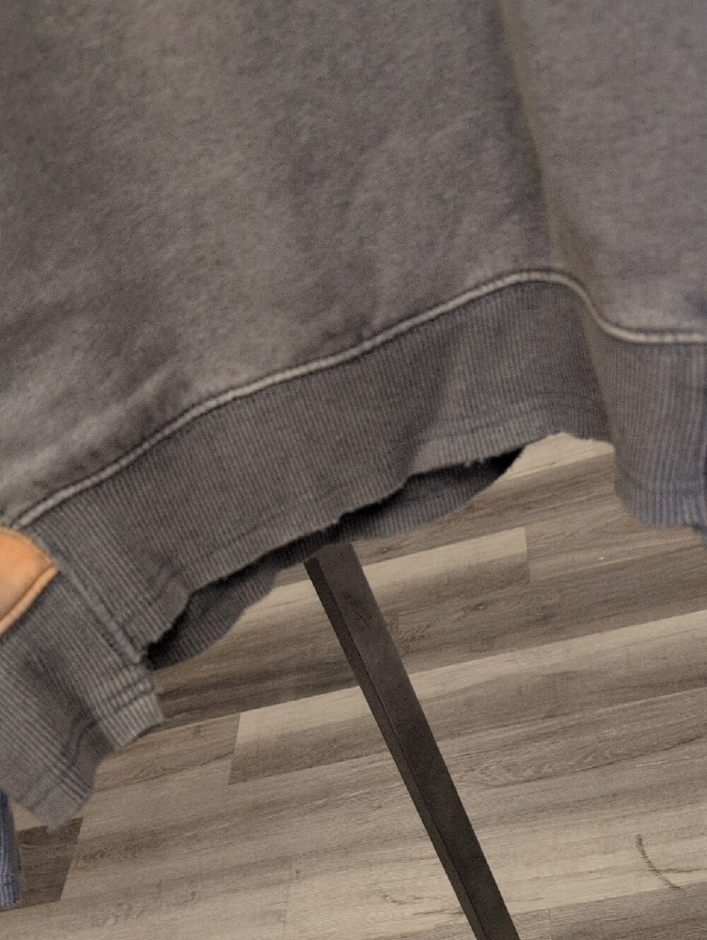 FP Movement by Free People Two-Tone Gray and Peach Pullover Sweatshirt - Picture 4 of 7